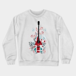 Guitar for music lovers Crewneck Sweatshirt